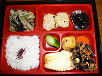 手作りのおいしいお弁当